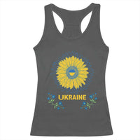 Ukraine Sunflower Racerback Tank Top Ukrainian Flag