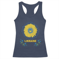 Ukraine Sunflower Racerback Tank Top Ukrainian Flag