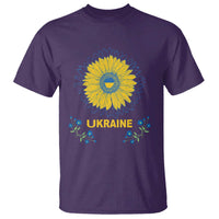 Ukraine Sunflower T Shirt Ukrainian Flag
