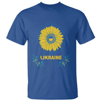Ukraine Sunflower T Shirt Ukrainian Flag