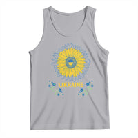 Ukraine Sunflower Tank Top Ukrainian Flag