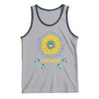 Ukraine Sunflower Tank Top Ukrainian Flag