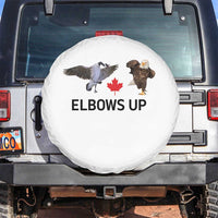 Elbows Up Spare Tire Cover Canada Goose Vs Eagle Maple Leaf TS02