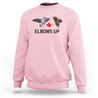 Elbows Up Sweatshirt Canada Goose Vs Eagle Maple Leaf TS02