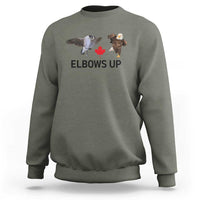 Elbows Up Sweatshirt Canada Goose Vs Eagle Maple Leaf TS02