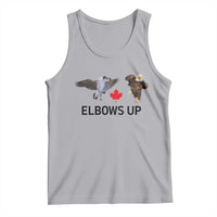 Elbows Up Tank Top Canada Goose Vs Eagle Maple Leaf TS02