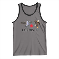 Elbows Up Tank Top Canada Goose Vs Eagle Maple Leaf TS02
