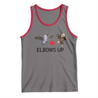 Elbows Up Tank Top Canada Goose Vs Eagle Maple Leaf TS02