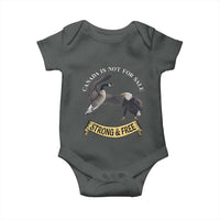 Elbows Up Baby Onesie Canada Is Not For Sale Goose Vs Eagle