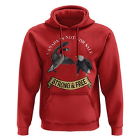 Elbows Up Hoodie Canada Is Not For Sale Goose Vs Eagle