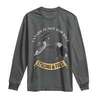 Elbows Up Long Sleeve Shirt Canada Is Not For Sale Goose Vs Eagle
