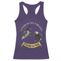 Elbows Up Racerback Tank Top Canada Is Not For Sale Goose Vs Eagle