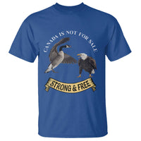 Elbows Up T Shirt Canada Is Not For Sale Goose Vs Eagle