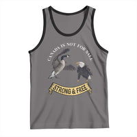 Elbows Up Tank Top Canada Is Not For Sale Goose Vs Eagle