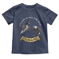 Elbows Up Toddler T Shirt Canada Is Not For Sale Goose Vs Eagle