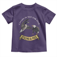 Elbows Up Toddler T Shirt Canada Is Not For Sale Goose Vs Eagle