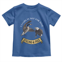 Elbows Up Toddler T Shirt Canada Is Not For Sale Goose Vs Eagle