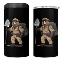 Foxtrot Delta Tango Resist Bear 4 in 1 Can Cooler Tumbler
