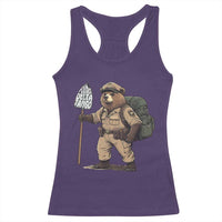 Foxtrot Delta Tango Resist Bear Racerback Tank Top