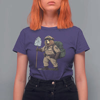 Foxtrot Delta Tango Resist Bear T Shirt For Women