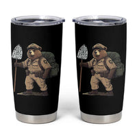 Foxtrot Delta Tango Resist Bear Tumbler Cup