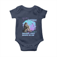 Funny Autistic Alpha Wolf Meme Baby Onesie You Call It Autism I Call It Having That Dawg In Me