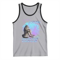 Funny Autistic Alpha Wolf Meme Tank Top You Call It Autism I Call It Having That Dawg In Me