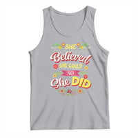 She Believed She Could So She Did Tank Top