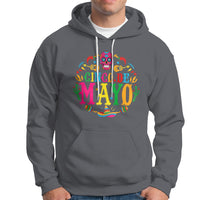 Funny Cinco De Mayo Hoodie Cinco De Mayo Mexican Fiesta 5 De Mayo Mexican Sugar Skull - Wonder Print Shop