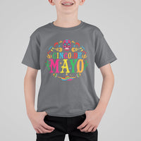 Funny Cinco De Mayo T Shirt For Kid Cinco De Mayo Mexican Fiesta 5 De Mayo Mexican Sugar Skull - Wonder Print Shop