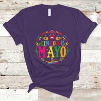 Funny Cinco De Mayo T Shirt Cinco De Mayo Mexican Fiesta 5 De Mayo Mexican Sugar Skull - Wonder Print Shop