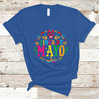 Funny Cinco De Mayo T Shirt Cinco De Mayo Mexican Fiesta 5 De Mayo Mexican Sugar Skull - Wonder Print Shop