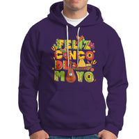 Funny Cinco De Mayo Hoodie Feliz Cinco De Mayo Mexican Fiesta Happy 5 De Mayo Party - Wonder Print Shop