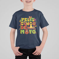 Funny Cinco De Mayo T Shirt For Kid Feliz Cinco De Mayo Mexican Fiesta Happy 5 De Mayo Party - Wonder Print Shop
