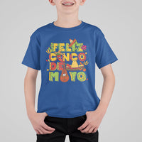 Funny Cinco De Mayo T Shirt For Kid Feliz Cinco De Mayo Mexican Fiesta Happy 5 De Mayo Party - Wonder Print Shop