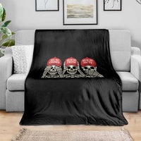 See No Crimes Hear No Truth Speak No Facts Skeletons Throw Blanket Political Satire Three Wise Monkeys Graphic