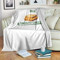 Legendary Pimento Cheese Sandwich Golf Snack Throw Blanket Funny Georgia Southern Golfing Traditions Fan Humor