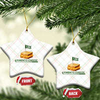 Legendary Pimento Cheese Sandwich Golf Snack Ceramic Ornament Funny Georgia Southern Golfing Traditions Fan Humor