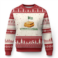 Legendary Pimento Cheese Sandwich Golf Snack Ugly Christmas Sweater Funny Georgia Southern Golfing Traditions Fan Humor