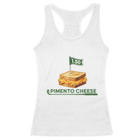 Legendary Pimento Cheese Sandwich Golf Snack Racerback Tank Top Funny Georgia Southern Golfing Traditions Fan Humor