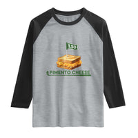 Legendary Pimento Cheese Sandwich Golf Snack Raglan Shirt Funny Georgia Southern Golfing Traditions Fan Humor