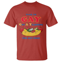 Yeah I’m GAY Got A Yearning For Hot Dogs T Shirt Funny Foodie Humor Retro Graphic
