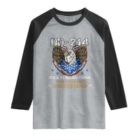 DD-214 Its A Veteran Thing You Wouldnt Understand Raglan Shirt Patriotic American Eagle Military Pride Graphic