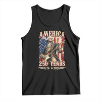 America 250 Years George Washington Rock Star Tank Top Funny Electric Guitar Player Vintage American Flag 1776 to 2026 Semiquincentennial