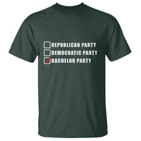 Bachelor Party T Shirt Not Republican Party Or Democratic Party It's Bachelor Party - Wonder Print Shop