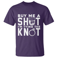 Bachelor Party T Shirt Buy Me A Shot I'm Tying The Knot - Wonder Print Shop