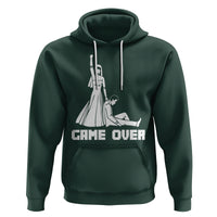 Bachelor Party Hoodie Game Over - Wonder Print Shop
