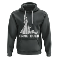 Bachelor Party Hoodie Game Over - Wonder Print Shop