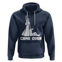 Bachelor Party Hoodie Game Over - Wonder Print Shop