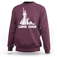 Bachelor Party Sweatshirt Game Over - Wonder Print Shop